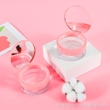 Hot Sale Loose Powder Compact Case voor cosmetisch